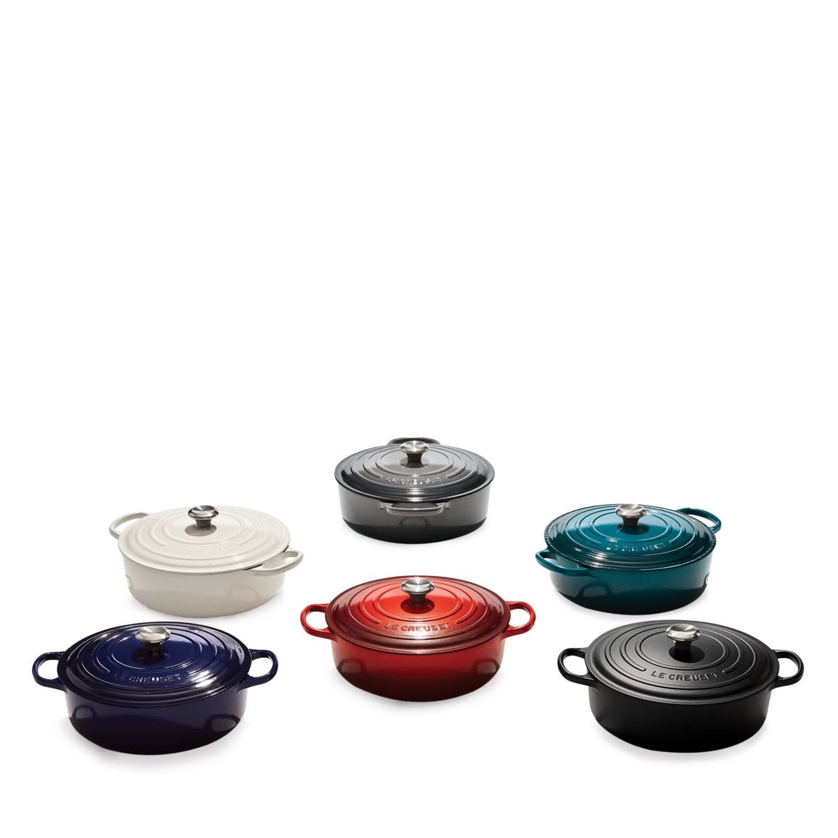 Le Creuset Signature 6.75-Qt. Deep Teal Round Wide Dutch Oven
