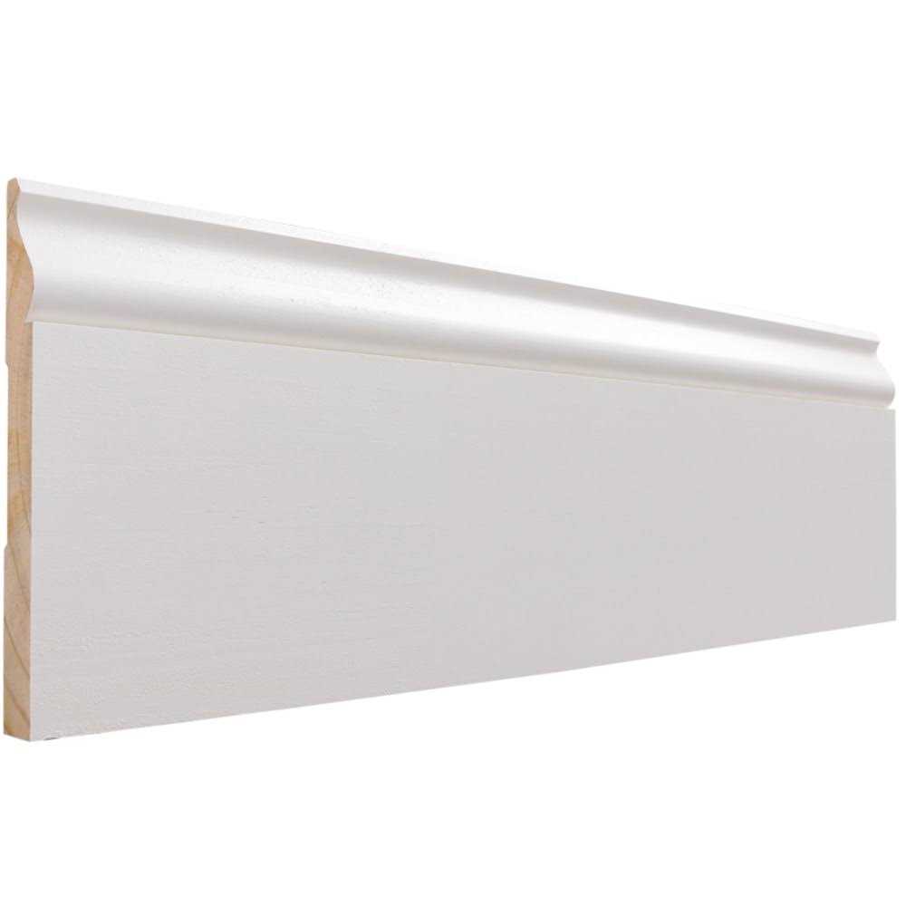 RELIABILT 9/16-in x 5-1/4-in x Primed Baseboard Moulding - Shop Hardware Tools Online Store