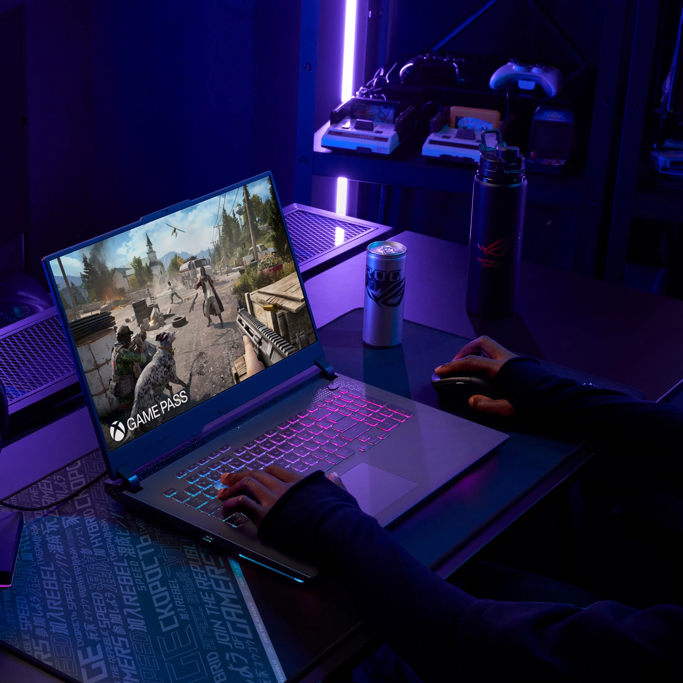 ASUS ROG Strix G17 (2023) 17.3” QHD 240Hz Gaming Laptop, Ryzen 9-7845HX, NVIDIA GeForce RTX 4060, 16GB DDR5 RAM, 1TB SSD, Windows 11, G713PV-WS94