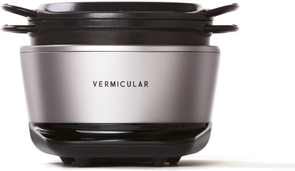 VERMICULAR Rice Cooker"RICEPOT MINI" (3Go) RP19A-SV (Solid Silver)【Japan Domestic genuine products】 【Ships from JAPAN】