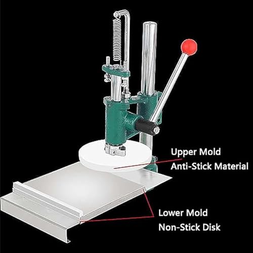 Manual Dough Press Dough Roller Dough Sheeter Pasta MakerAdjust Dough Thickness & Plate HeightCommercial Use & Home UseRestaurant Pizza Shop Street Vendors Pastry Shop