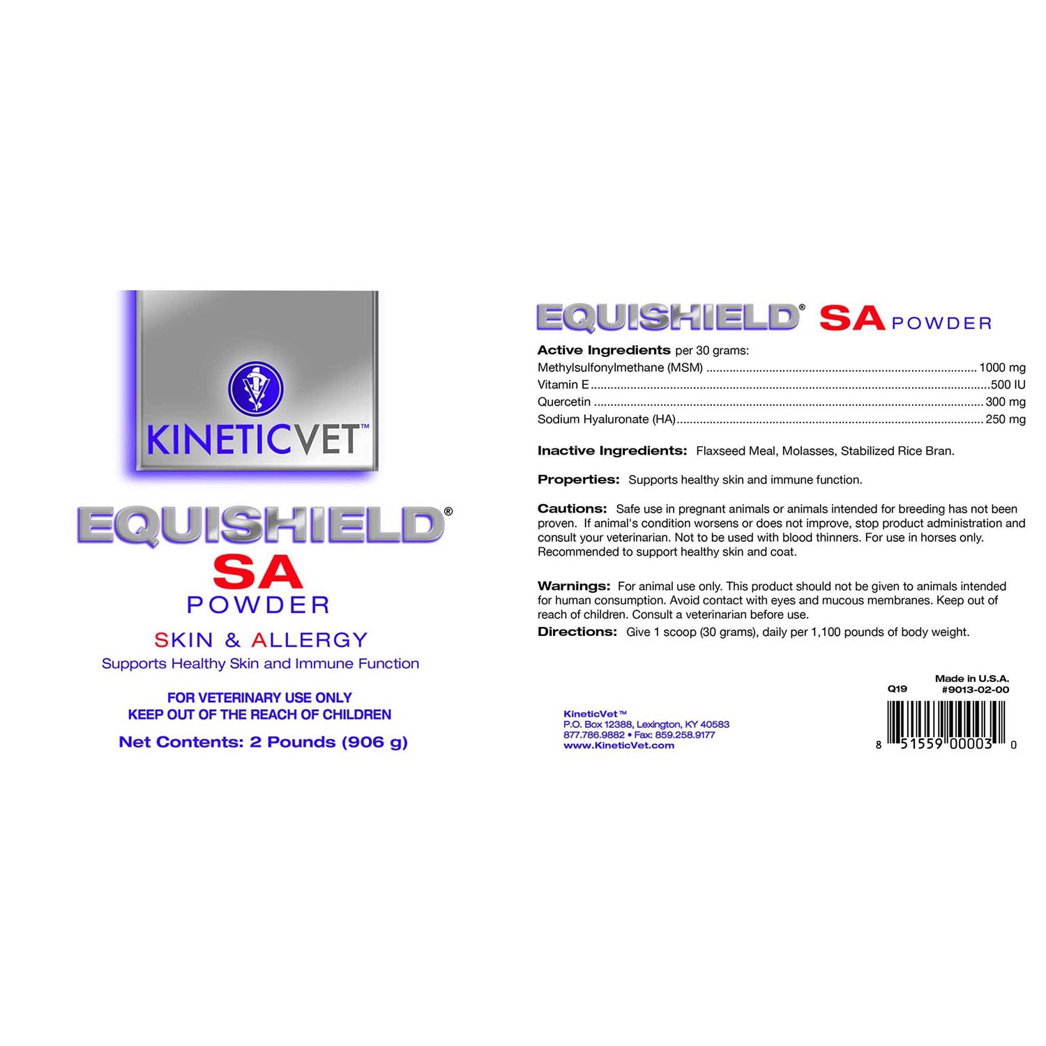 Equishield SA Powder 2lb - Pet Supplies online store