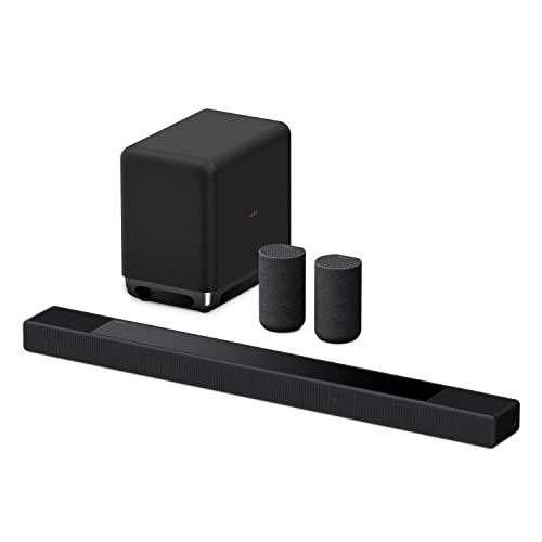 Sony HT-A7000 7.1.2ch 500W Dolby Atmos Sound Bar Surround Sound Home Theater with Sony SA-RS3S Wireless Rear Speakers