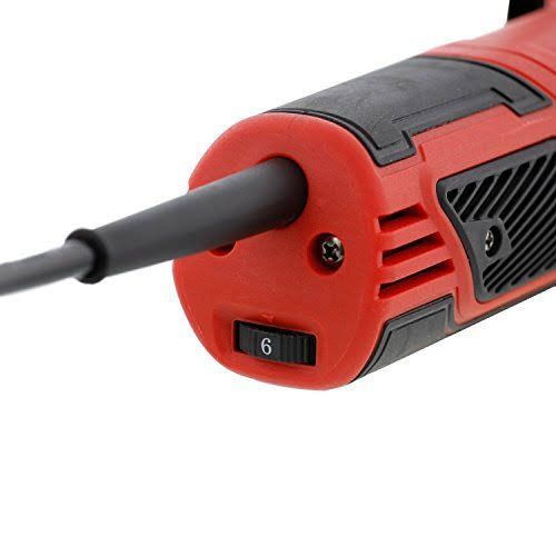 TCP Global 6 inch Variable Speed Random Orbit Dual-Action Polisher; Professional High Performance Buff, Polish u0026 Detail Car
