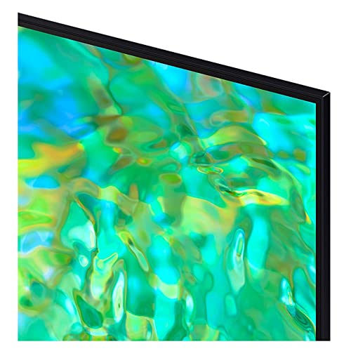 Samsung CU8000 Crystal UHD LED 4K Smart TV Bundle with 2 YR CPS Enhanced Protection Pack (2024 Model)