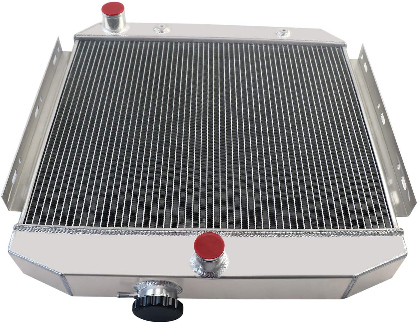CoolingCare SB/BB 4 Row Core All Aluminum Radiator for 1955-1957 Chevrolet Tri-Five, Bel Air/Nomad/ 150/210