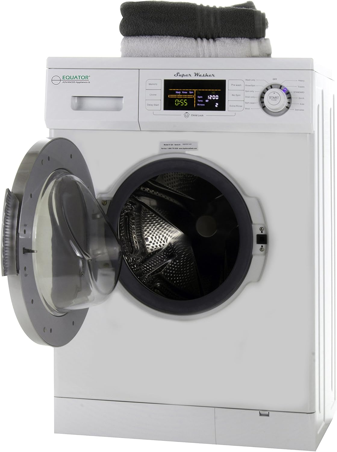 Pinnacle 18-824N Super Washer - 13 lbs - White