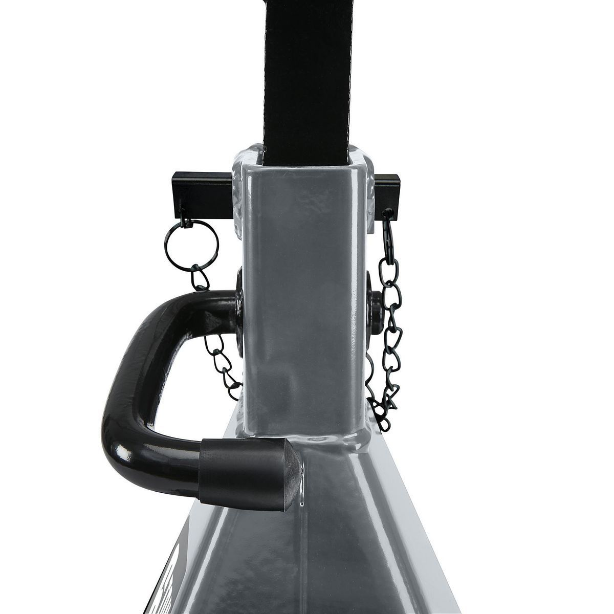DAYTONA 6 Ton Heavy Duty Ratcheting Jack Stands, Slate Gray