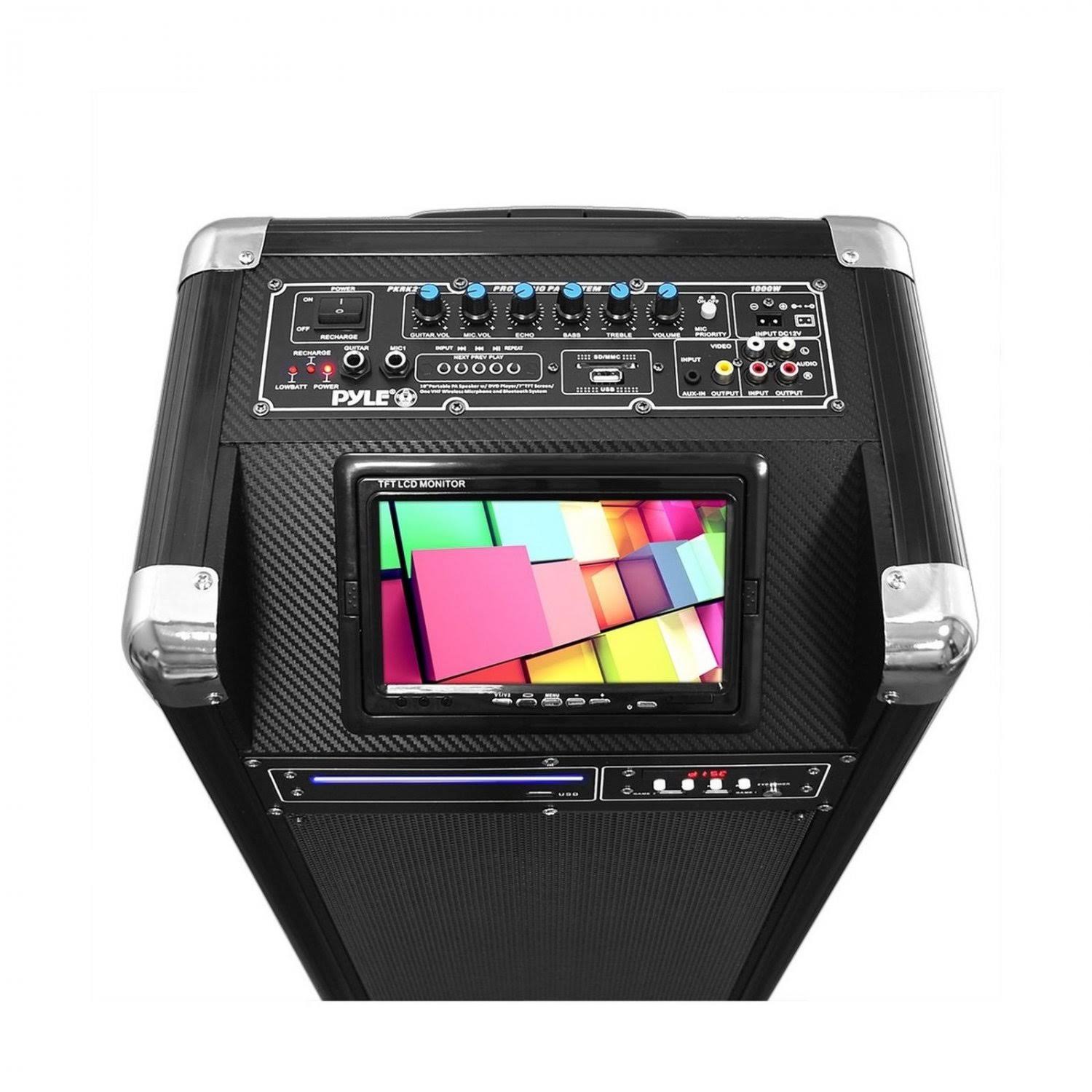 Pyle Karaoke Vibe Bluetooth Multimedia PA System Pkrk212