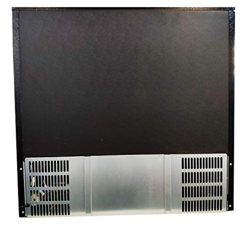 KoolMore Door Counter Height Back Bar Cooler - Glass Front Refrigerator with LED Lighting