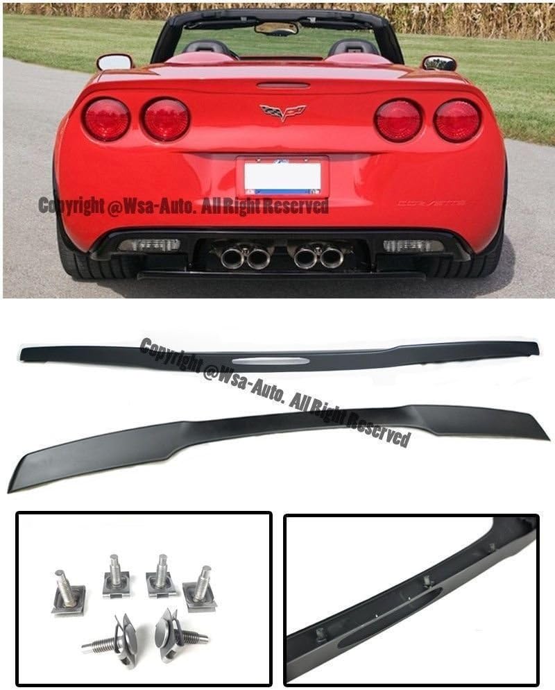 Extreme Online Store EOS Body Kit Rear Wing Spoiler - for Chevrolet Chevy Corvette C6 05-13 2005 2006 2007 2008 2009 2010 2011 2012 2013 ZR1 Style