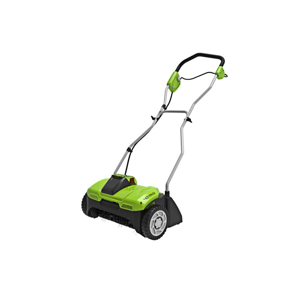 Greenworks 14-in Dethatcher Stainless Steel | DT40L00