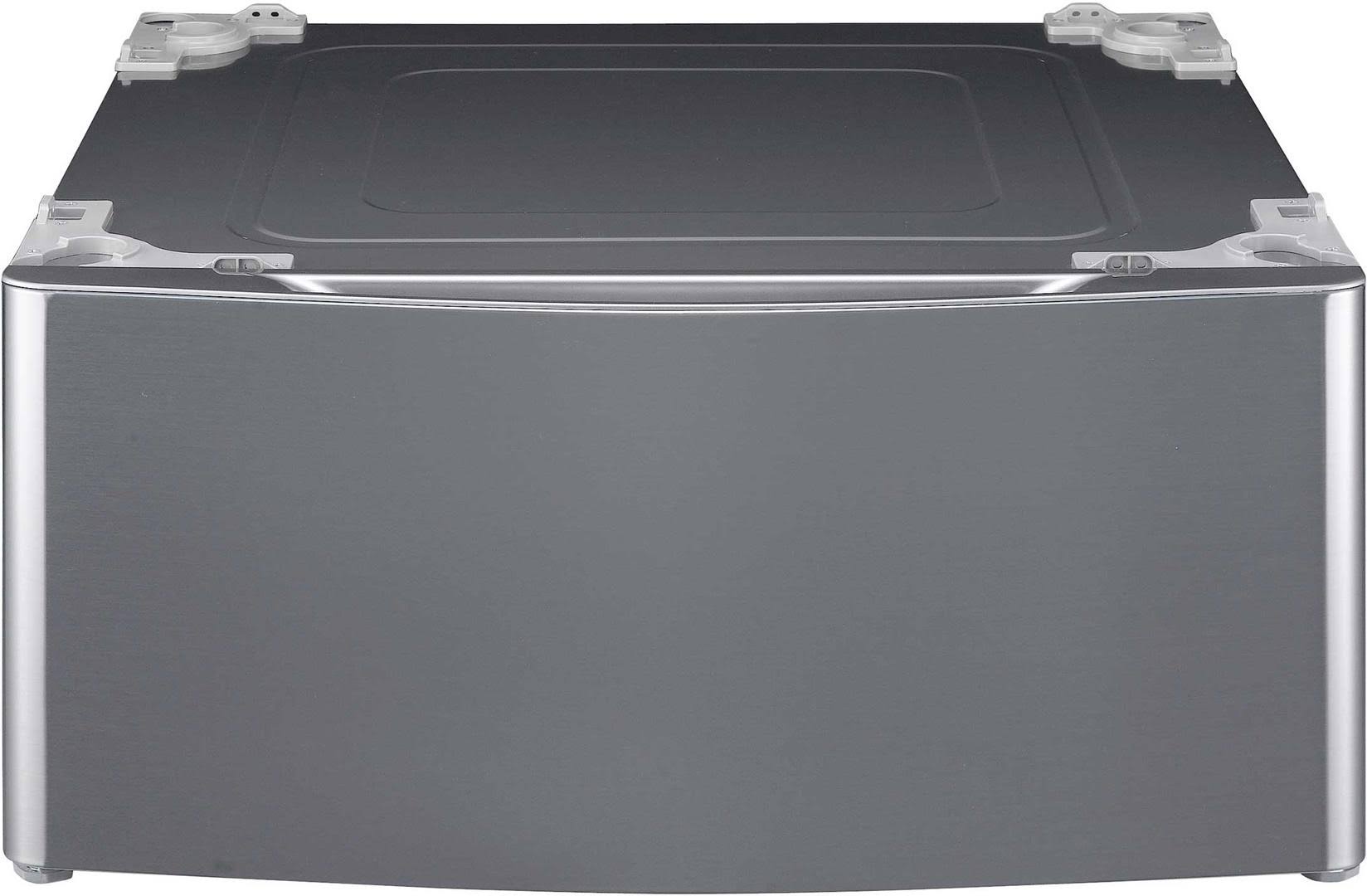 LG WDP4V - Pedestal drawer for LG DLE2350R, DLE2350W; and more - Graphite steel