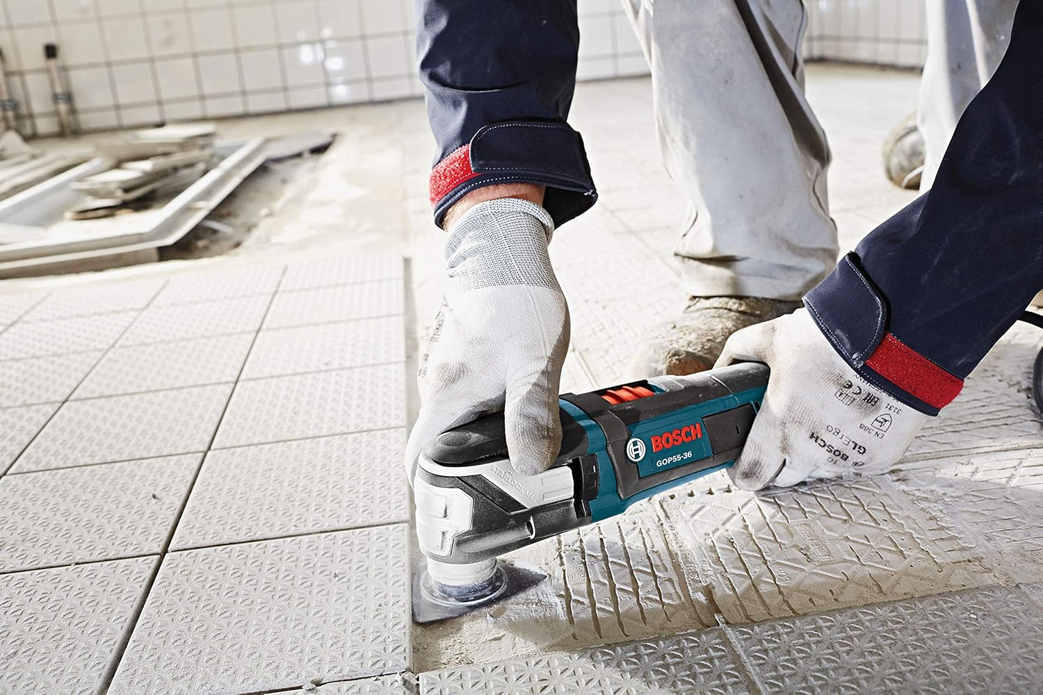 BOSCH GOP55-36C2 StarlockMax Oscillating Multi-Tool Kit