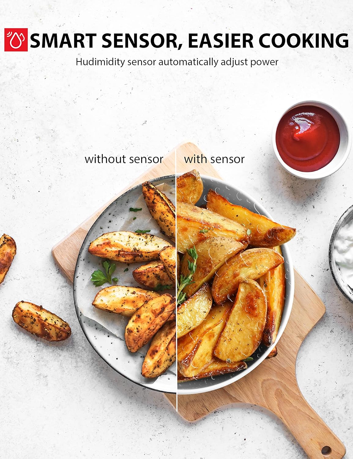 TOSHIBA Air Fryer Combo 8-in-1 Countertop Microwave Oven, Convection, Broil, Odor removal & ML-EM45P(BS) Countertop Microwave Oven with Smart Sensor and Position Memory Turntable