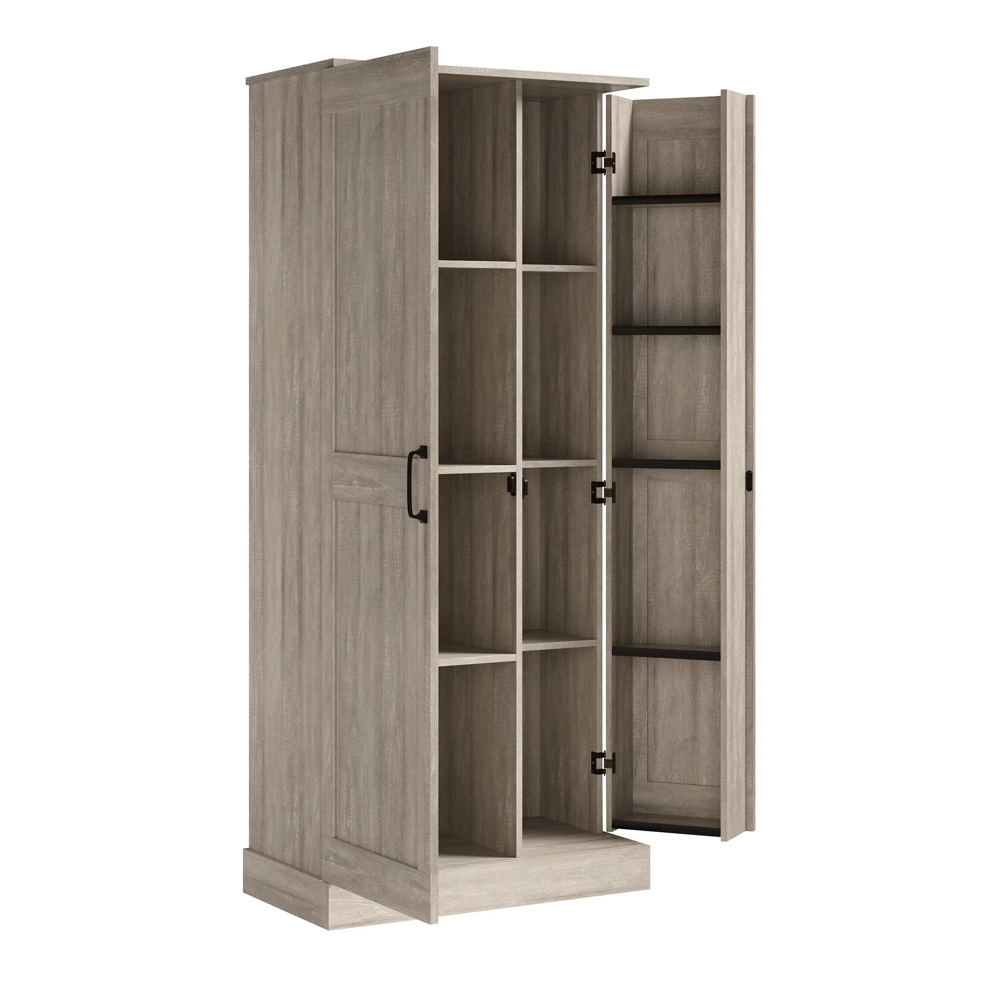 Sauder Storage Cabinet, Spring Maple Finish