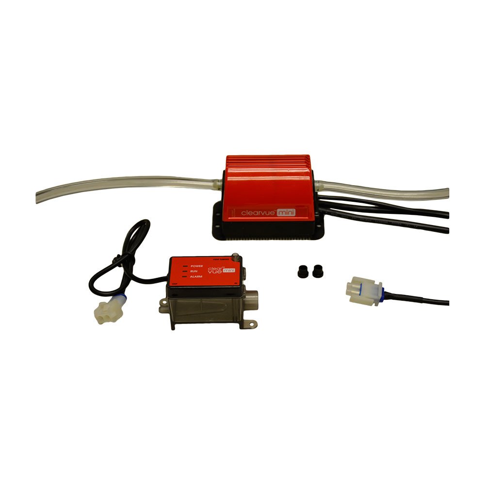DiversiTech CVMINI ClearVue Mini Ductless System Pump for HVAC/R Equipment, Condensation Removal Pump, 6.5" x 3.6" x 7.4", 120V to 240V