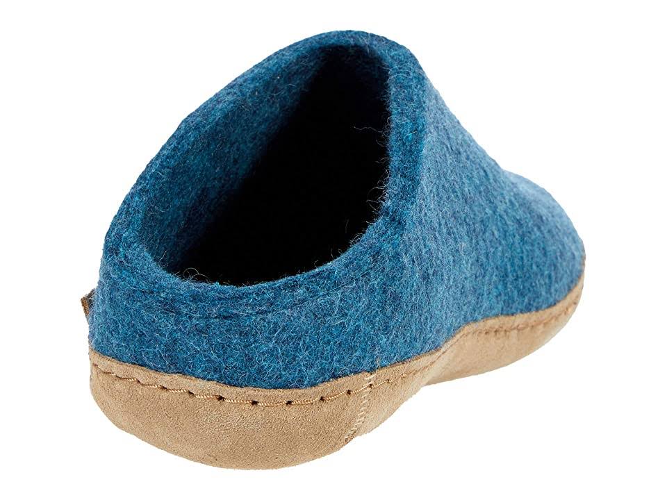 Glerups Open Heel Petrol