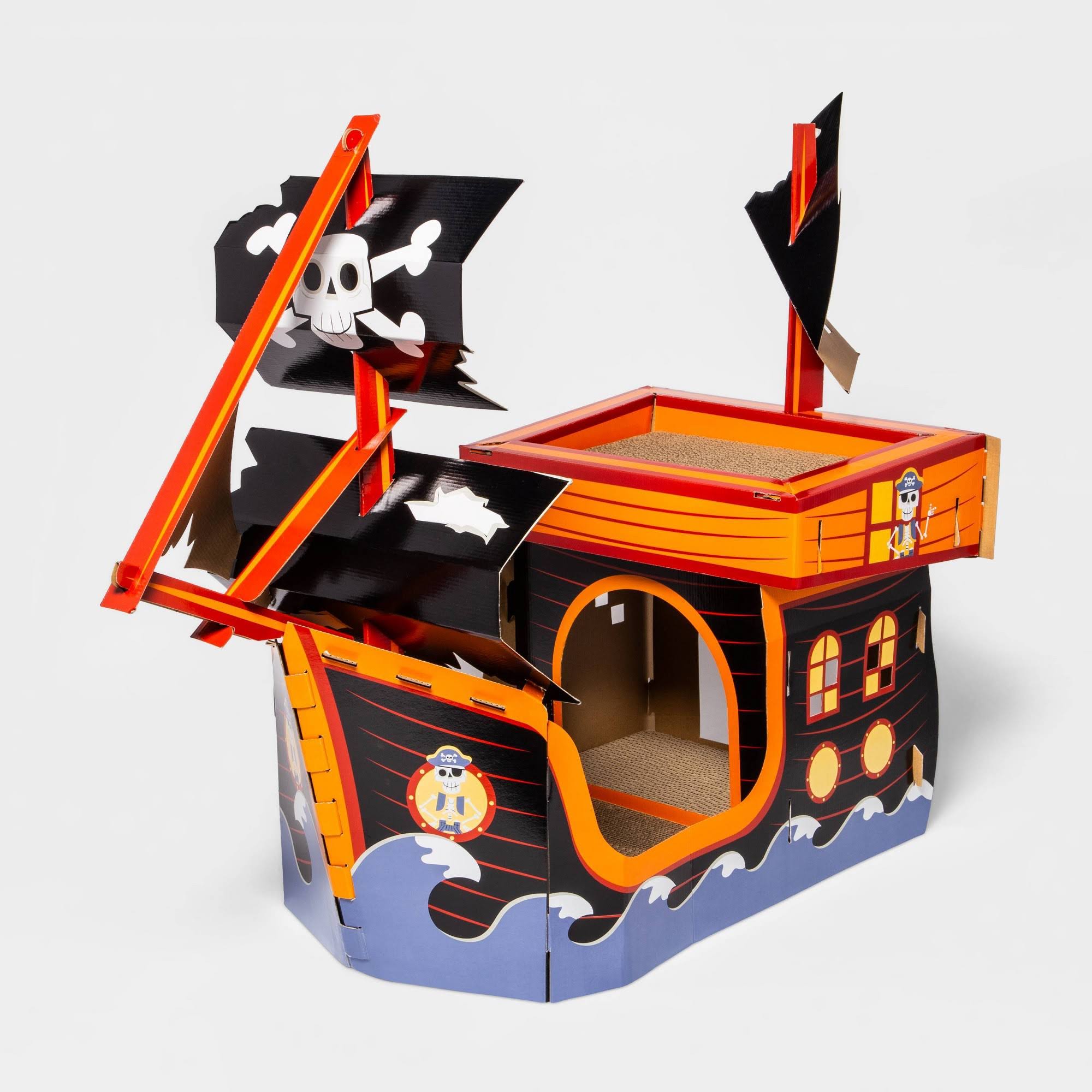 Pirate Ship Cat Scratcher Toy - Hyde u0026 EEK! Boutique