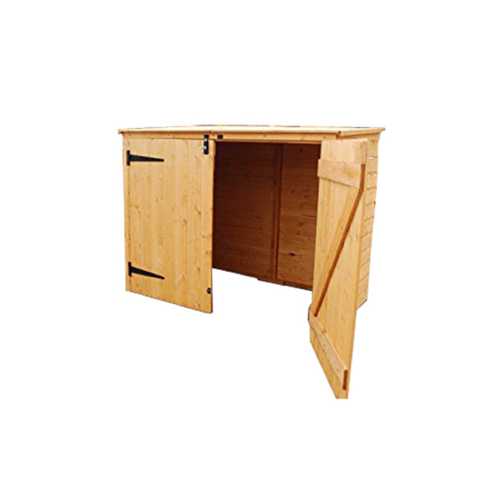 Rowlinson A042 Apex Double Garbage Can Storage Shed