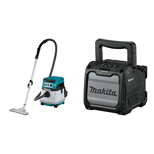 Makita XCV23Z 18V X2 (36V) LXT® Lithium-Ion Brushless Cordless 4 Gallon Wet/Dry Dust Extractor/Vacuum, Tool Only