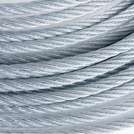 1/2 inch Galvanized Wire Rope Steel Cable IWRC 6x19 (50 Feet)