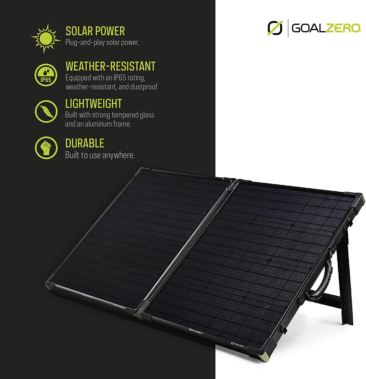 Goal Zero Yeti 1000 Core Portable Power Station, 1,000 W, Solar-Powered Generator (Solar Panel Not Included), USB-A/USB-C Ports and AC Outlets, Power for Camping and Tailgating, Emergency Power