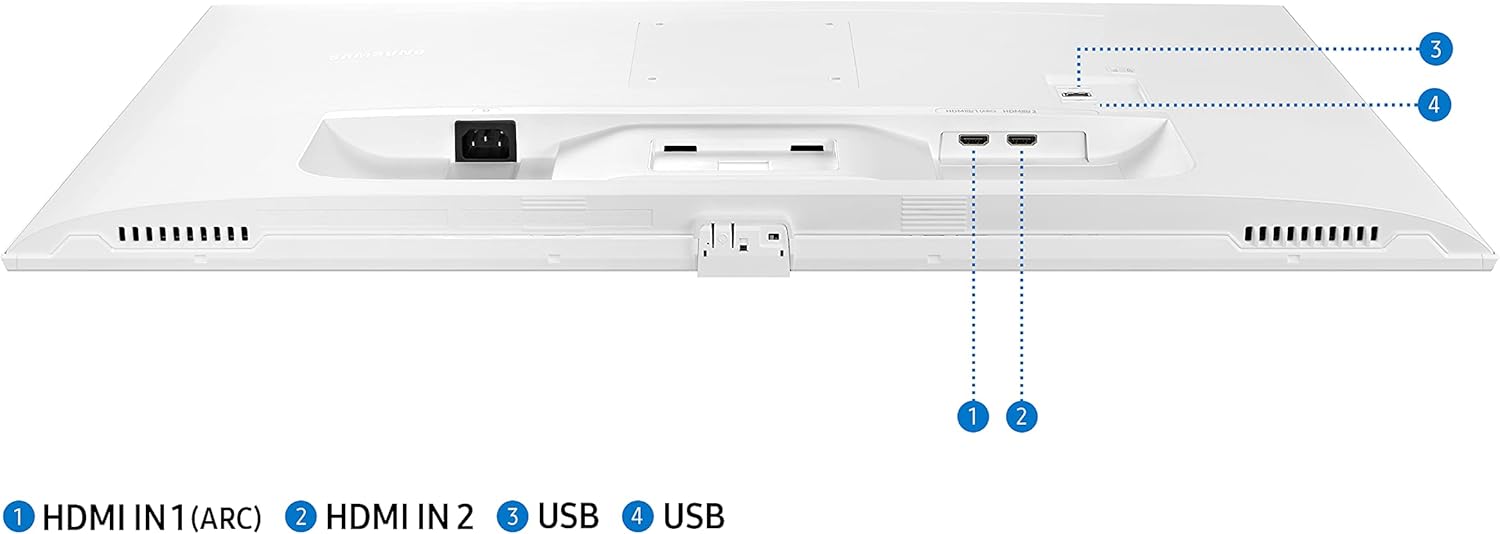 Samsung 27-Inch Class Monitor M5 Series - FHD Smart Monitor and Streaming TV (LS27AM501NNXZA, 2021 Model)