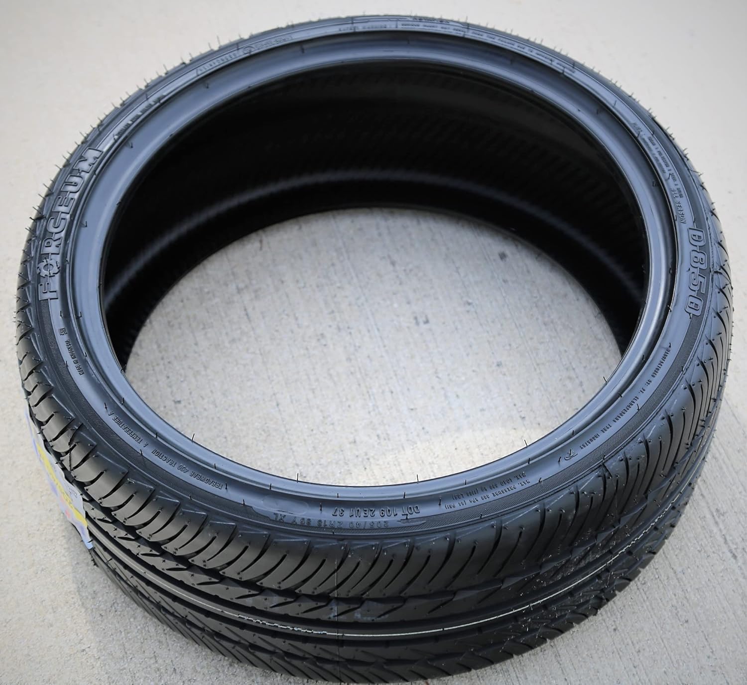 Forceum D850 All-Season High Performance Radial Tire-205/40R18 205/40ZR18 205/40/18 205/40-18 86Y Load Range XL 4-Ply BSW Black Side Wall