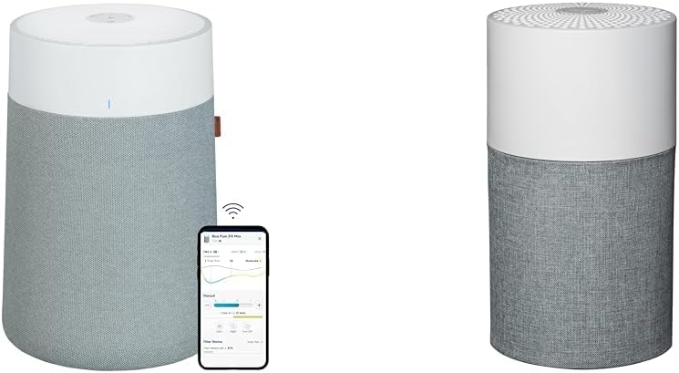 BLUEAIR Air Purifiers, Blue 311i Max & Air Purifiers for Bedroom, HEPASilent Small Room Air Purifiers for Home, Air Purifiers for Pets Allergies Air Cleaner, Virus Air Purifier for Dust