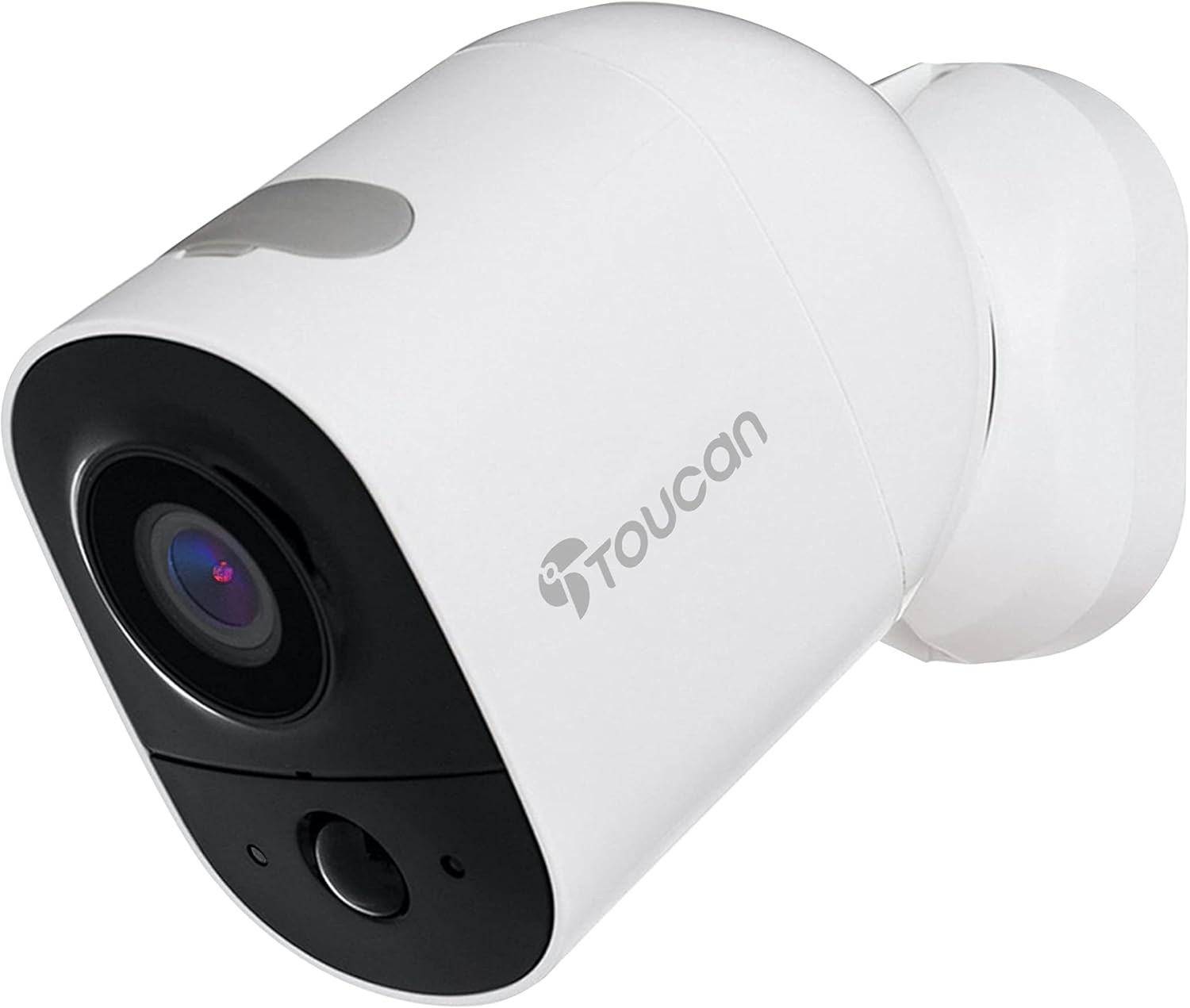 TOUCAN Wireless Indoor/Outdoor Battery Powered Security Camera, Weatherproof, Night Vision, AI Motion Detection, 2-Way Audio, Works with Alexa & Google Home, 1080P, No Subscription Required, 3 Pack