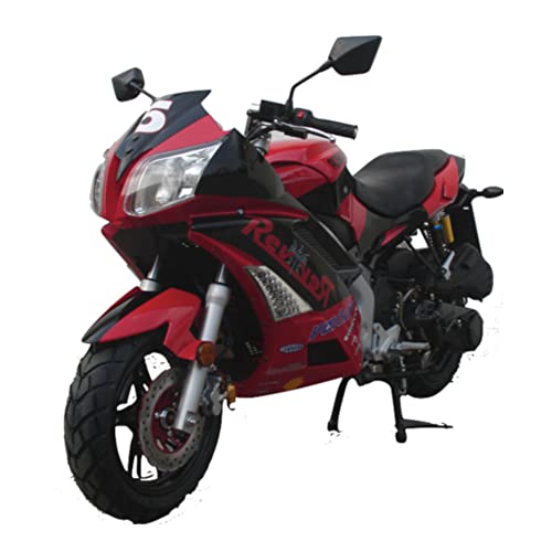 HHH Vitacci Roma 150 Street Motorcycle GY6 Engine 150cc Motorcycle Fully Automatic with CVT Transmission 150cc Scooter DualSports Bike for Adult