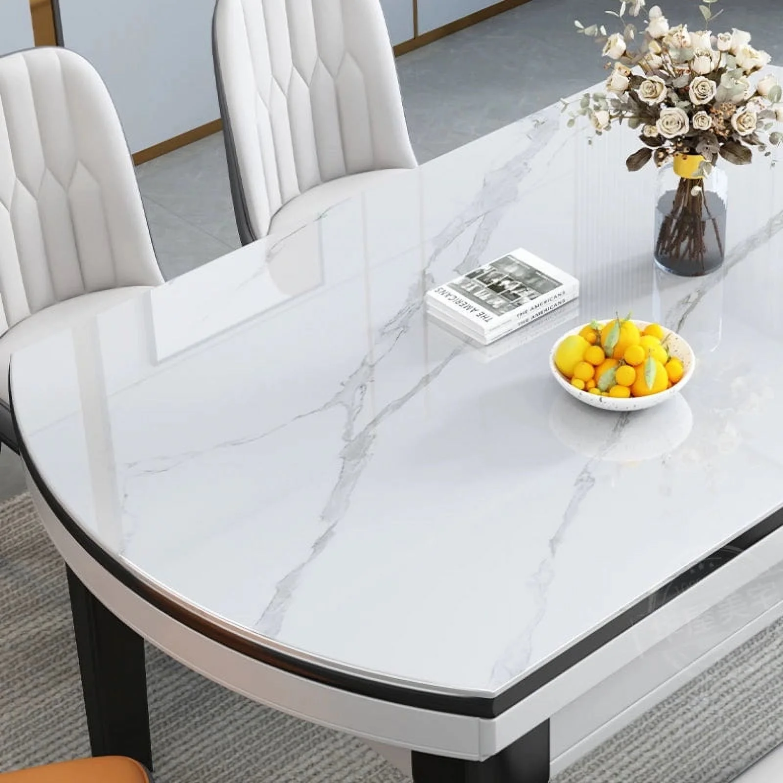 Luxury Modern Dining Tables Extendable Wooden Living Room Kitchen Dining Tables Coffee Nordic Mesa Comedor Home Furniture SR50DT
