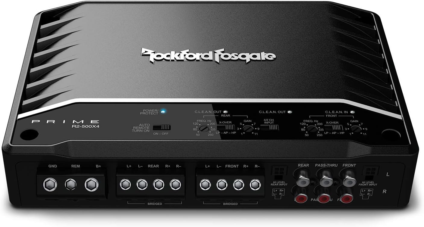 Rockford Fosgate R2-500X4 Prime 500-Watt 4-Channel Amplifier
