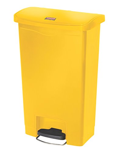 Rubbermaid Commercial Products Slim Jim Step-On Plastic Trash/Garbage Cans