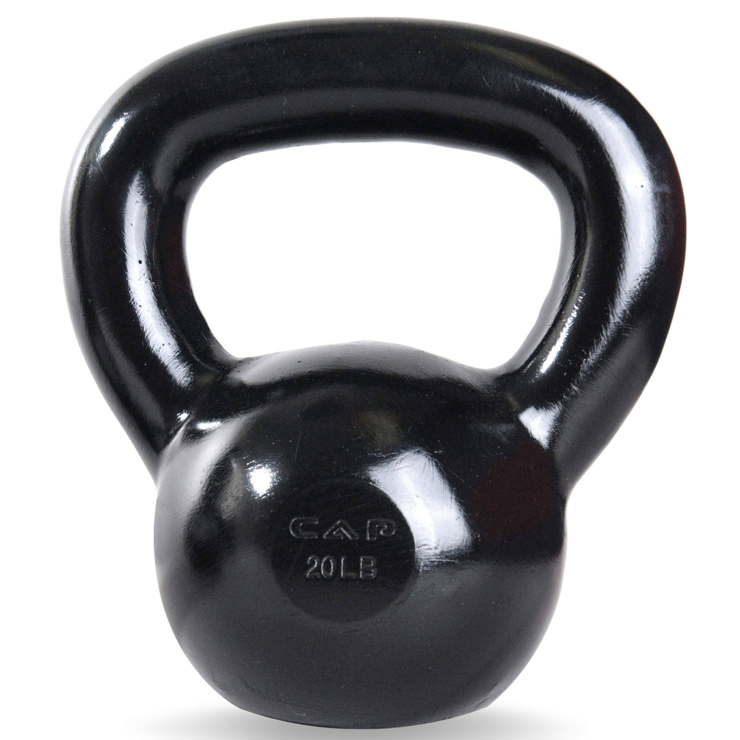 Cap Barbell 20 lb Cast Iron Kettlebell
