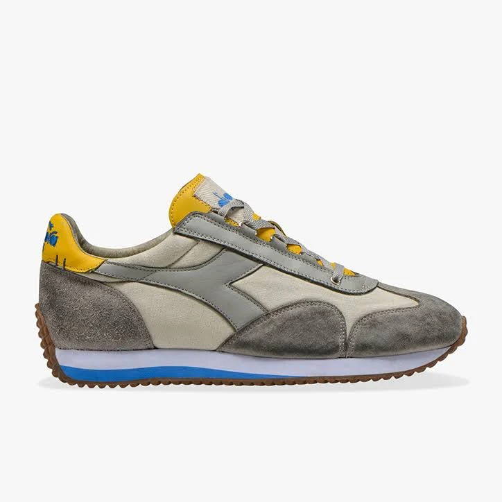 Diadora Equipe H Dirty Stone Wash Evo White