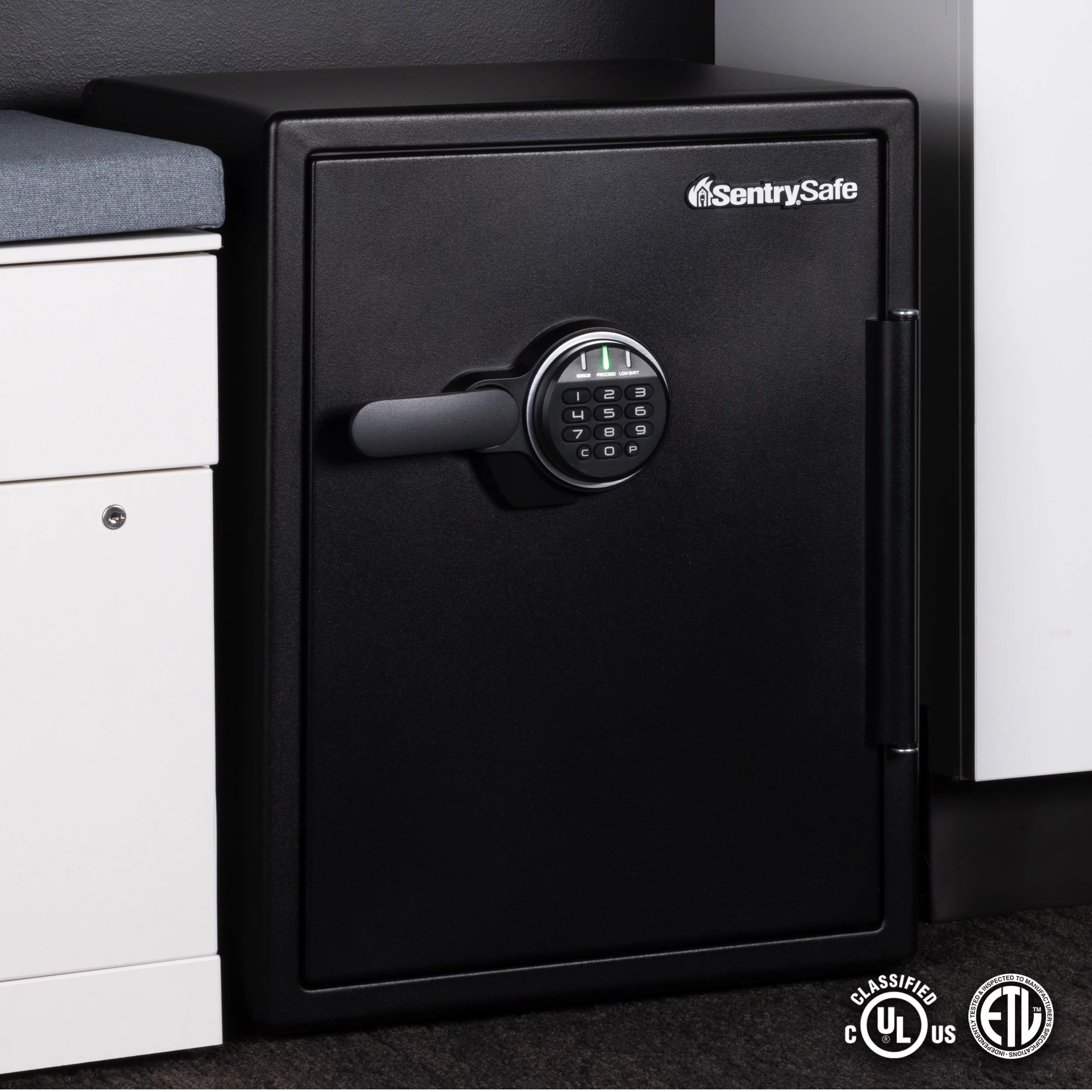 SentrySafe SFW205FWC Water and Fire-Resistant Safe with Digital Keypad Lock, 2.0 cu. ft.