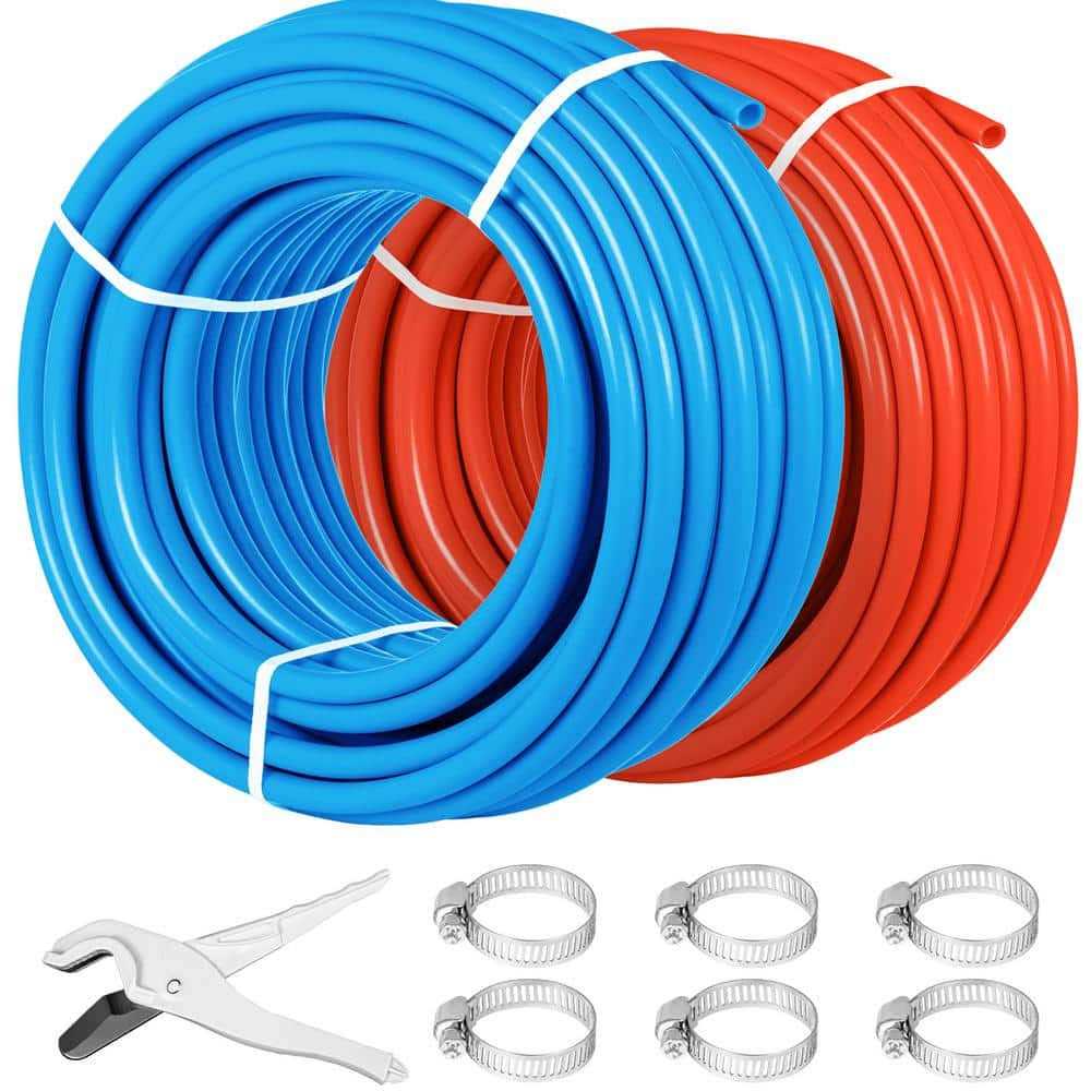 VEVOR Pex Tubing Oxygen Barrier EVOH Pex-B Radiant Floor Pex Pex Tube - Shop Hardware Tools Online Store