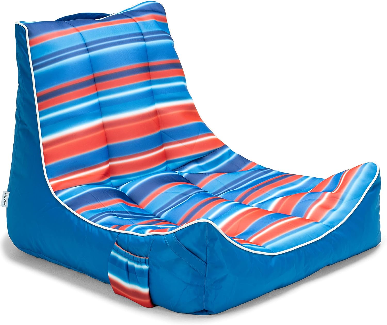 Big Joe Captain's Float 2.1 w/Cup Holder, Blurred Stripe