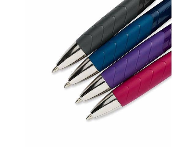 Paper Mate InkJoy 700rt Retractable Ballpoint Pens, Assorted Barrels, 4-Count
