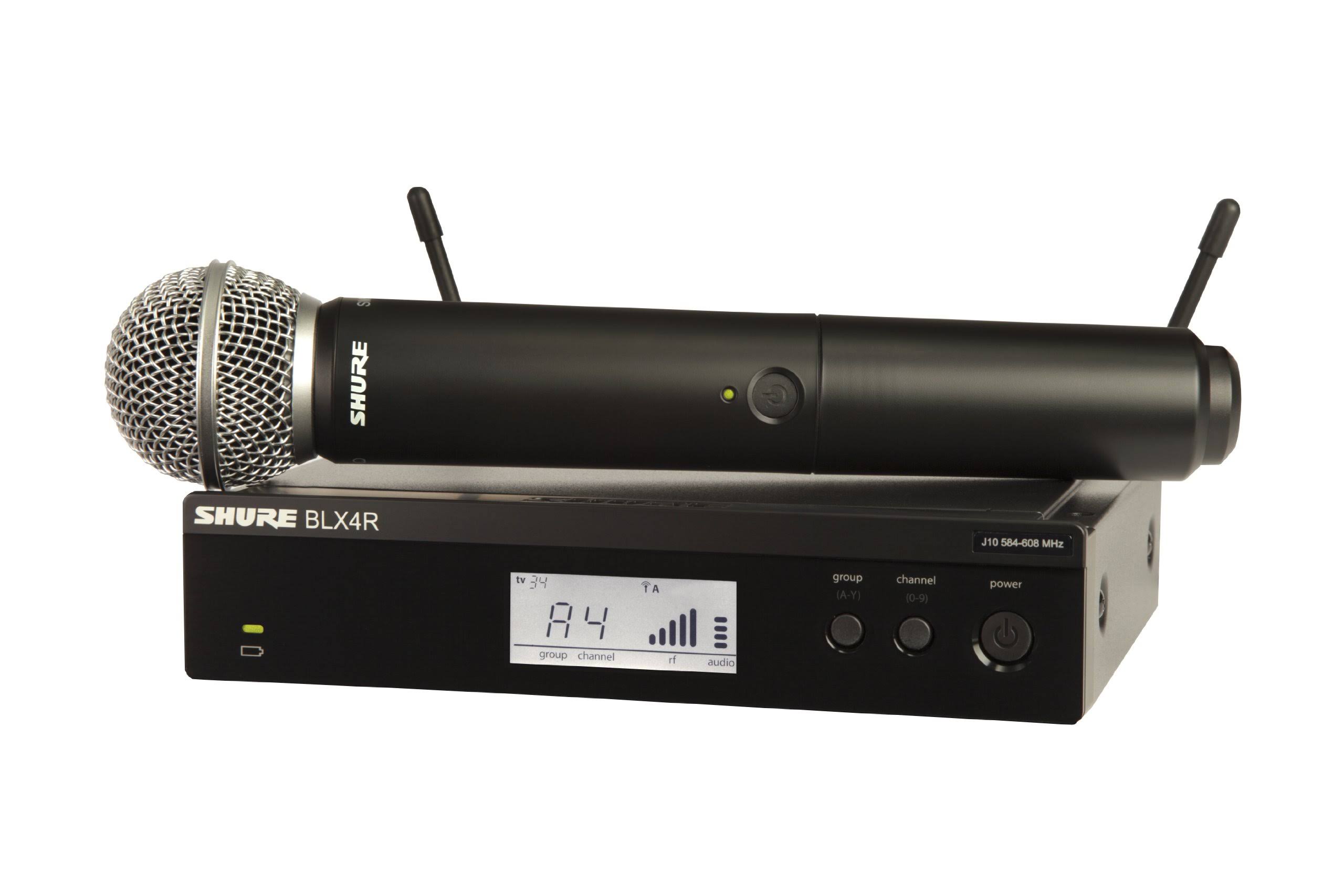 Shure BLX24R SM58 Handheld Wireless Microphone System