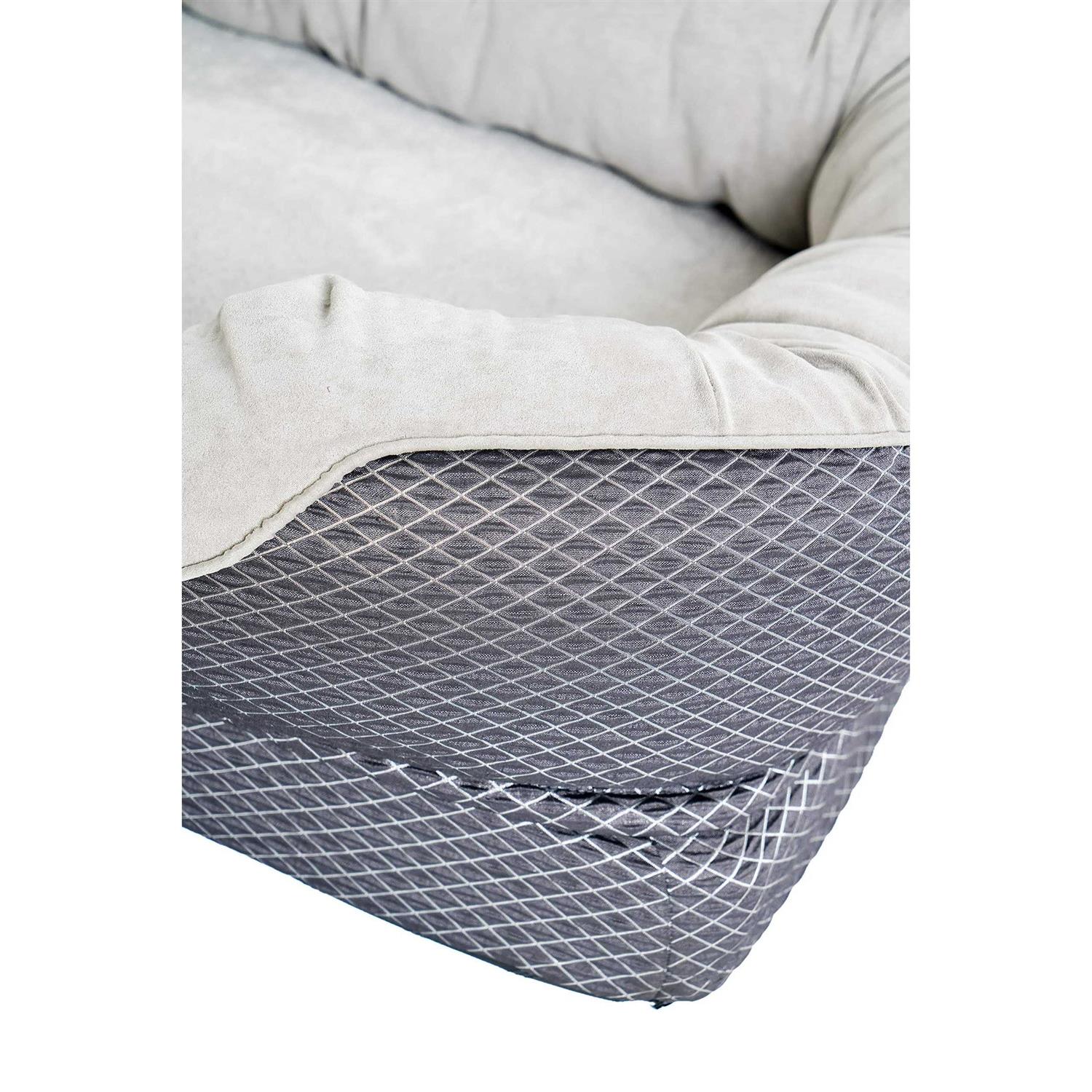 BarksBar Gray Orthopedic Dog Bed - Pet Supplies online store