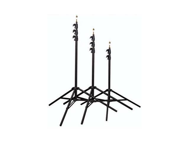Manfrotto 11ft Basic Black Light Stand 5/8in Stud 368B