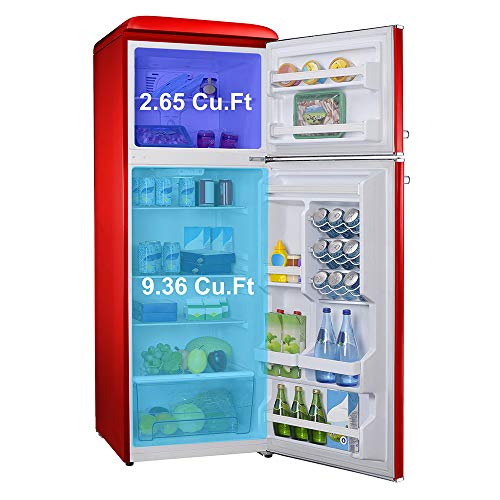 Galanz Refrigerator, Adjustable Mechanical Thermostat with True Freezer