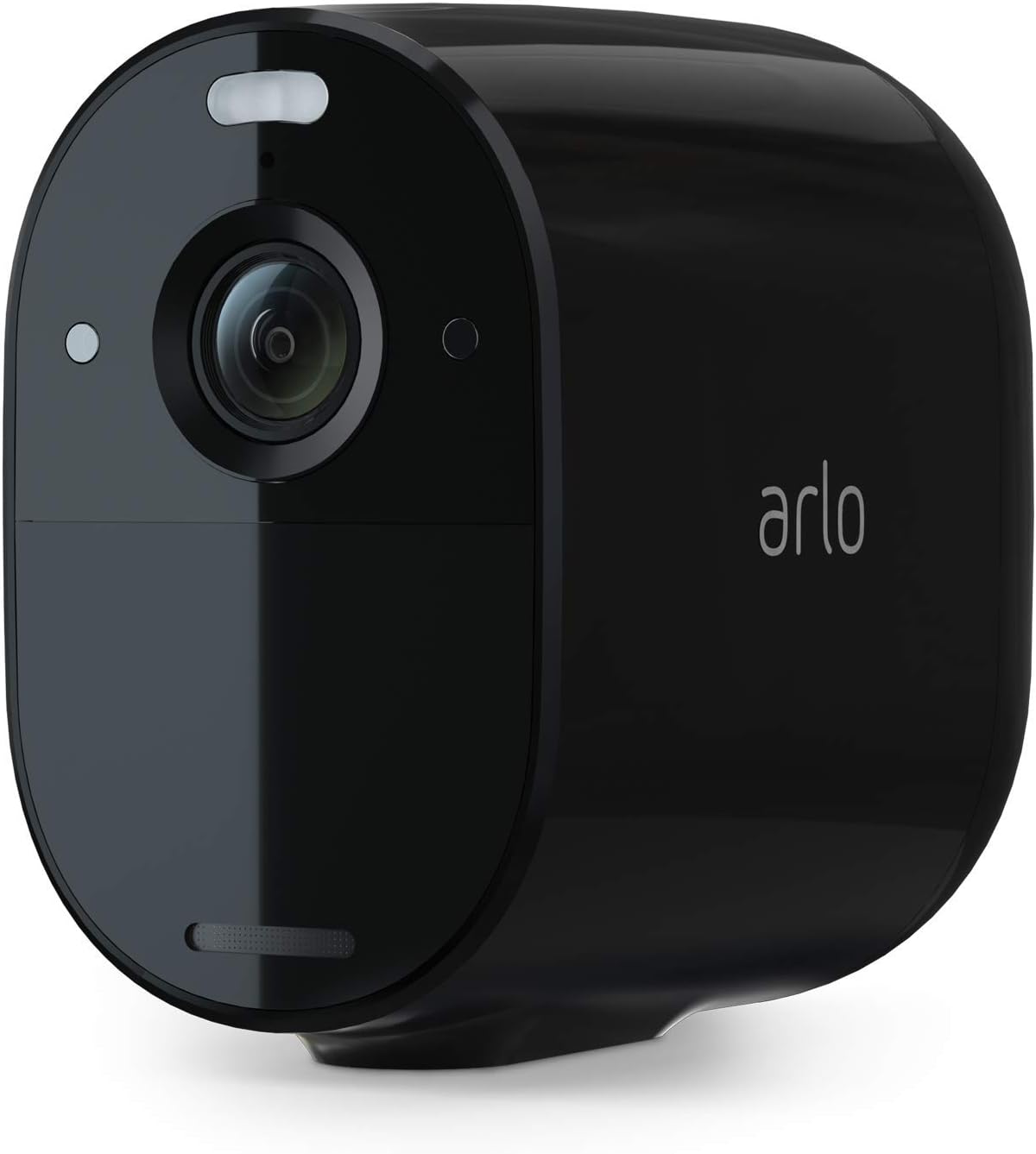 Arlo Essential Spotlight Camera - 1 Pack - Wireless Security, 1080p Video, Color Night Vision, 2 Way Audio, Wire-Free, Direct to WiFi No Hub Needed, Works with Alexa, Black - VMC2030B