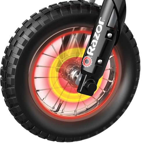 Razor MX400 Dirt Rocket Kids Electric Motocross Bike, 14 Mph, 60 Min Runtime, Ages 8+, Red