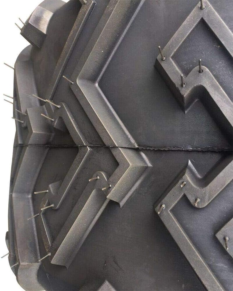 MOTORHOT Set of 2 ATV/UTV 22X11-10 4 Ply Black Rubber Tires 10285