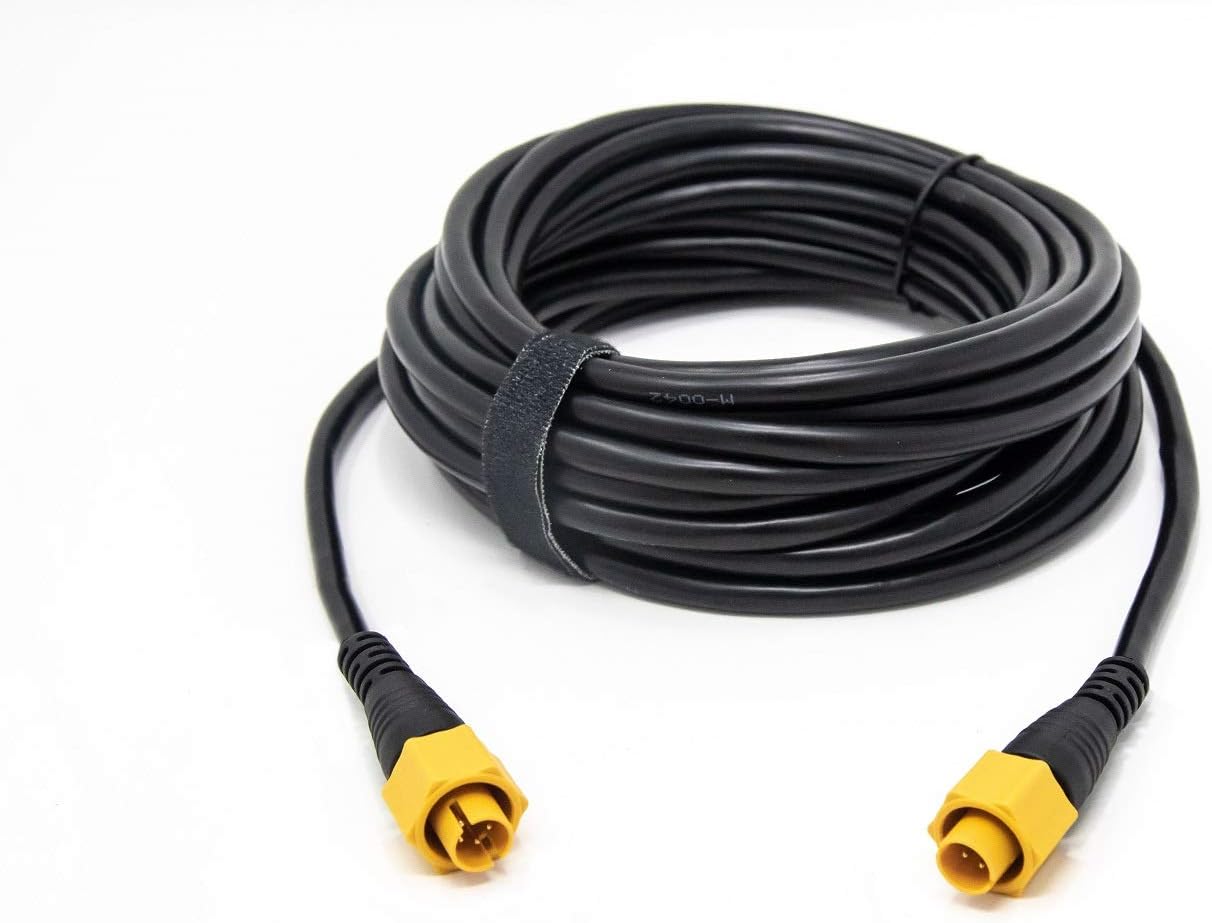 Lowrance Ethext-15Yl Ethernet Cable, 15-Feet, Black Finish Pack of 2