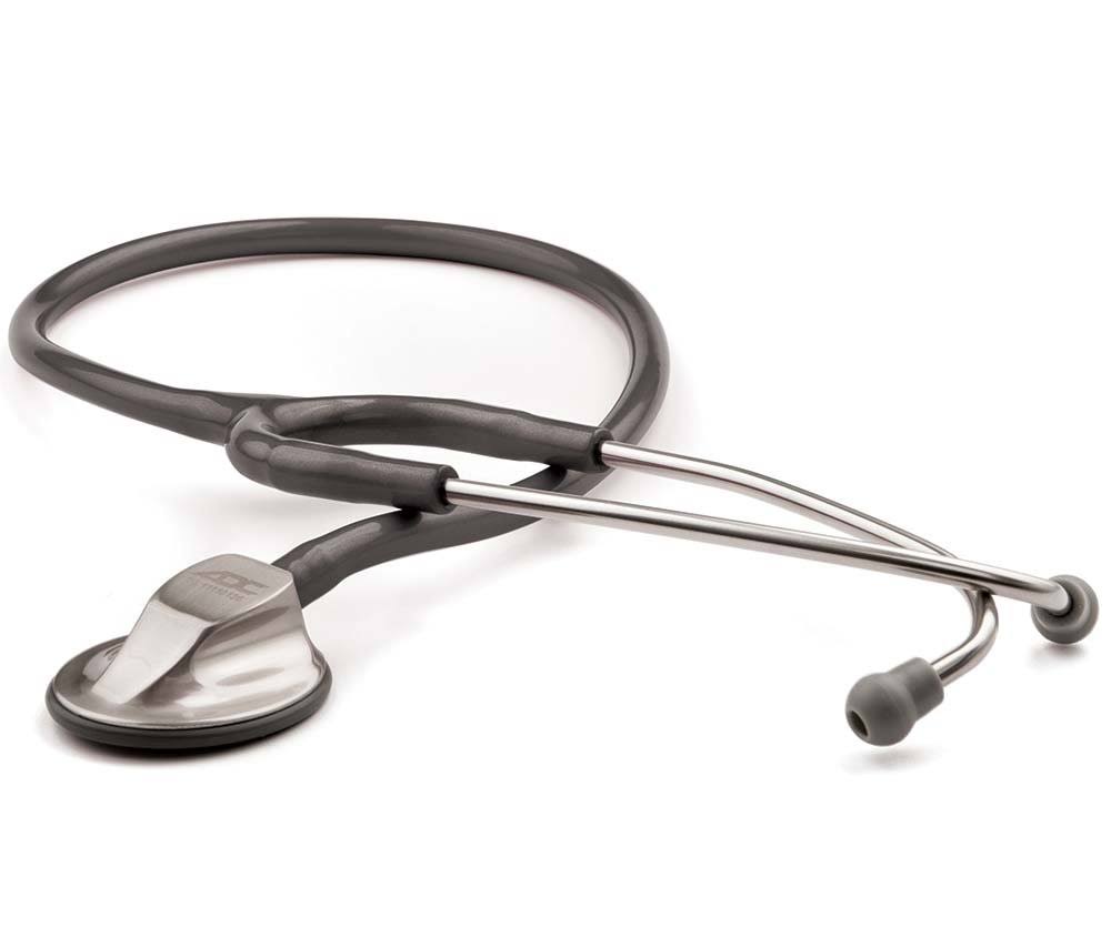 ADC Adscope 615 Platinum Clinician Stethoscope Metallic Gray
